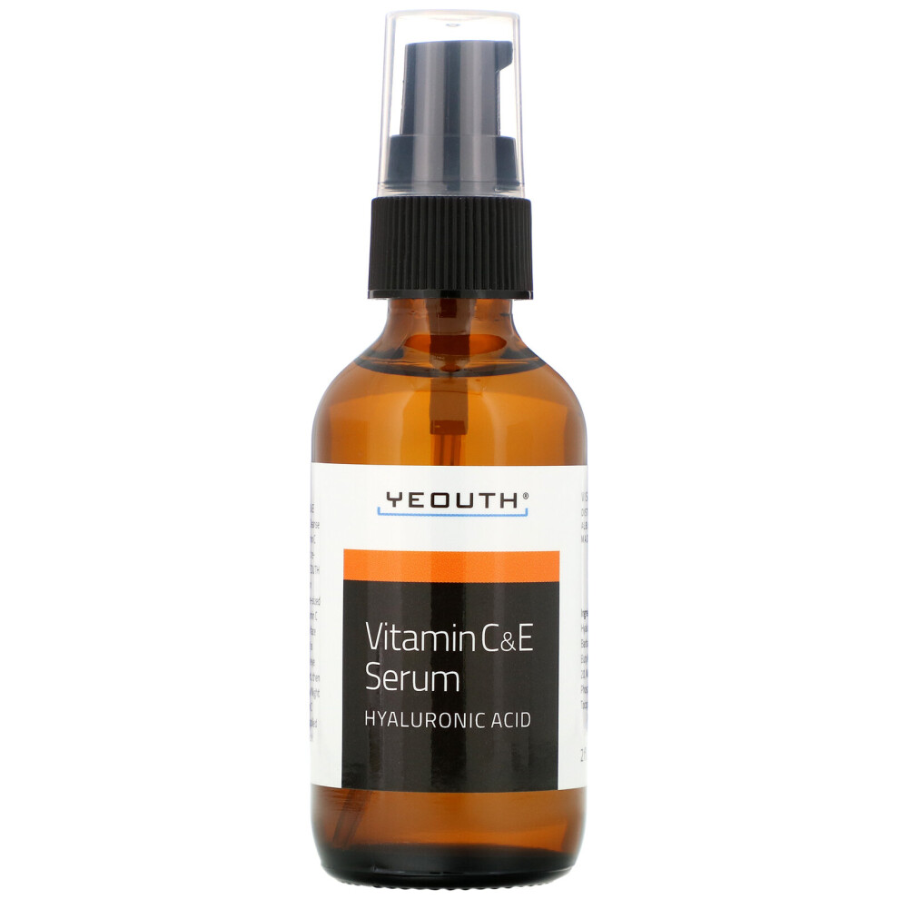 Yeouth , Vitamin C & E Serum, 2 Fl Oz (60 Ml)