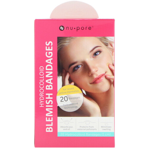 Nu-Pore, Pimple Protect, 20 Hydrokolloid-Punkte