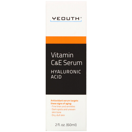 YEOUTH, Vitamin C & E Serum, 2 fl oz (60 ml) 1
