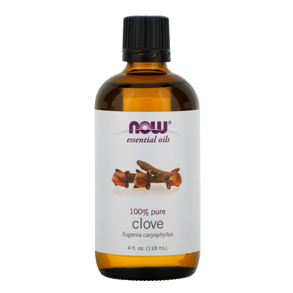 NOW Foods, Essential Oils, Clove, 4 fl oz (118 ml)