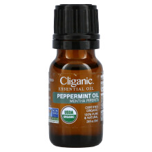 Cliganic, 100% Reines Ätherisches Öl, Pfefferminze, 0,33 fl oz, 10 ml