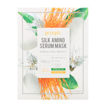 Petitfee, Seiden-Aminosäuren Schönheitsmaske, 10 Blätter, je 25 g
