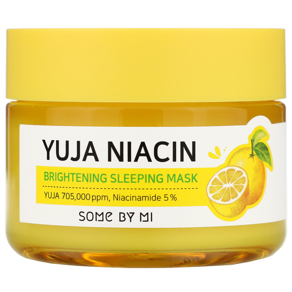Some By Mi , Yuja Niacin, Brightening Sleeping Mask, 2.11 Oz (60 G)
