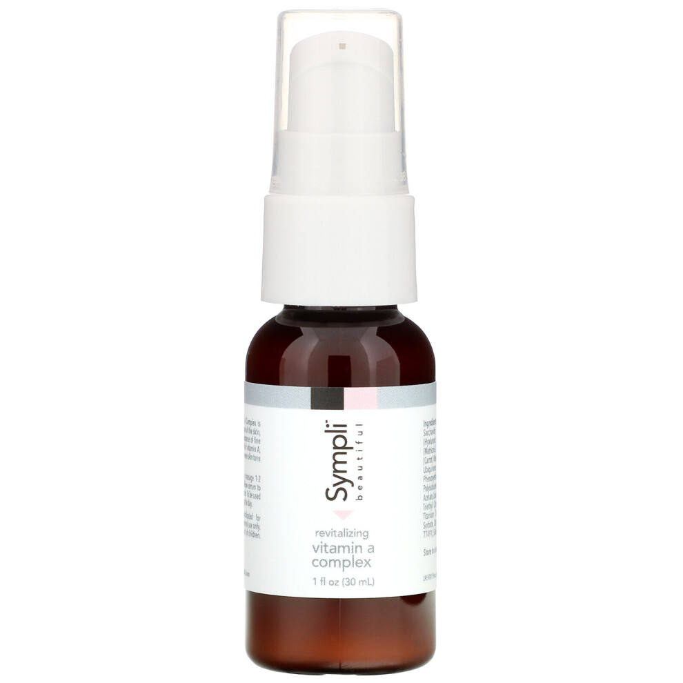 Sympli Beautiful , Revitalizing Vitamin A Complex Serum, 1 Fl Oz (30 Ml)