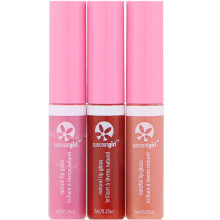 SuncoatGirl, Natürlicher Lipgloss, 3-teiliges Set, je 0,23 Unzen (7 ml)