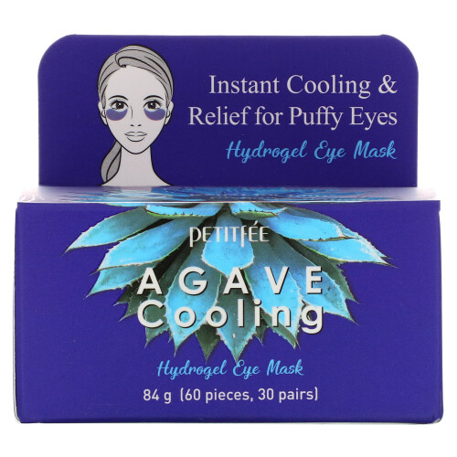 Agava Cooling Hydrogel Masca pentru Obrajii, 60 Patch-uri, 84 g 2