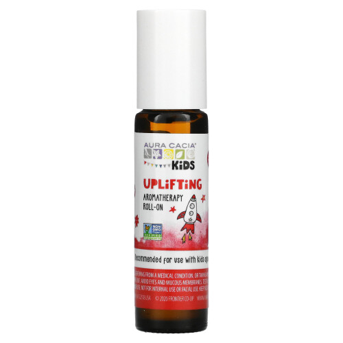 Aura Cacia, Kids, Aromatherapy Roll-On, Uplifting, 0.31 fl oz (9.2 ml) 2