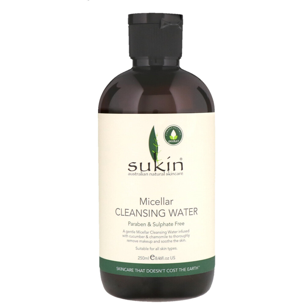 Sukin , Micellar Cleansing Water, 8.46 Fl Oz (250 Ml)