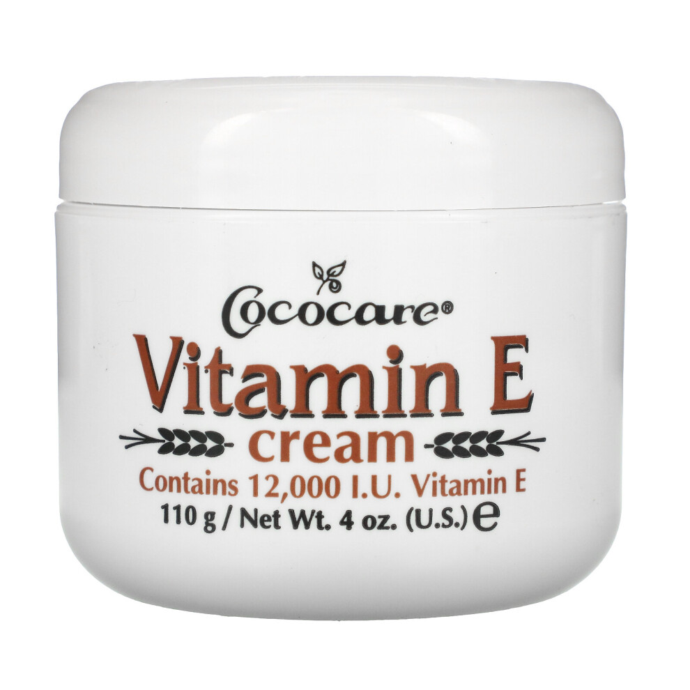 Cococare Cream Vitamin E 12,000 Iu, 4 Oz (110 G)