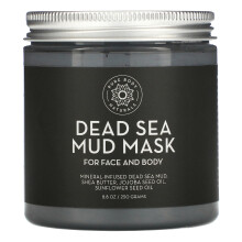 Pure Body Naturals, Totes Meer Schlamm Schönheitsmaske, 8,8 Unzen (250 g)