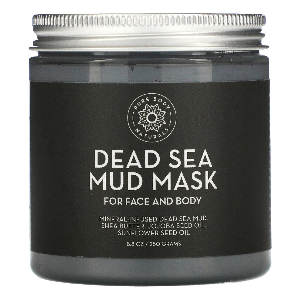 Pure Body Naturals, Dead Sea Mud Mask, 8.8 oz (250 g)