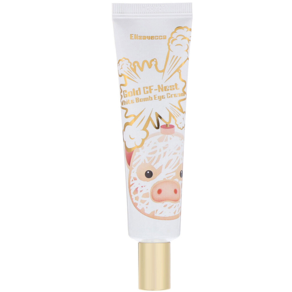 Photos - Other Cosmetics Elizavecca , Gold CF-Nest, White Bomb Eye Cream, 1.01 fl oz  (30 ml)