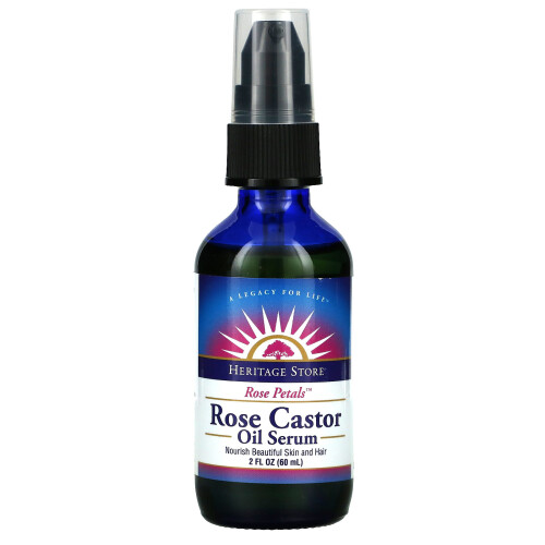 Heritage Store, Rosenkastoröl, 2 fl oz (59 ml)
