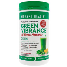 Vibrant Health, Green Vibrance +25 Milliards de Probiotiques, Version 21.0, Original, 11,64 oz (330 g)
