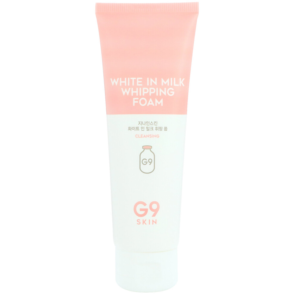G9skin , White In Milk Whipping Foam, 120 Ml