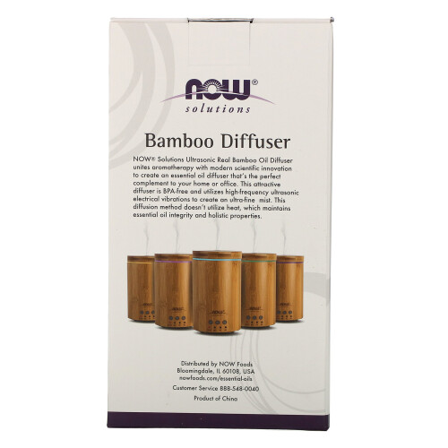 NOW Foods NOW Foods, Solutions, Bamboo Diffuser, 1 Diffusor 1