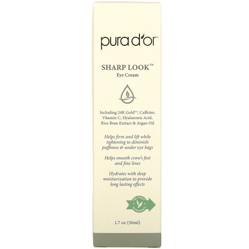 Pura D'or, Sharp Look Eye Cream,  1.7 fl oz (50 ml) 1