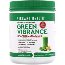 Vibrant Health, Green Vibrance +25 Milliarden Probiotika, Version 19.1, 23,83 oz (675,6 g)