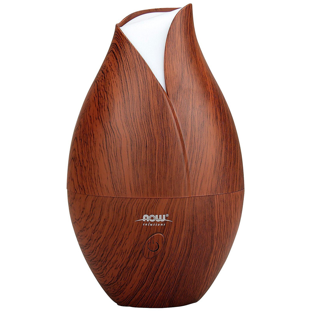 NOW Foods, Solutions, Ultrasonic Faux Wood Grain Diffuser, 1 Piece