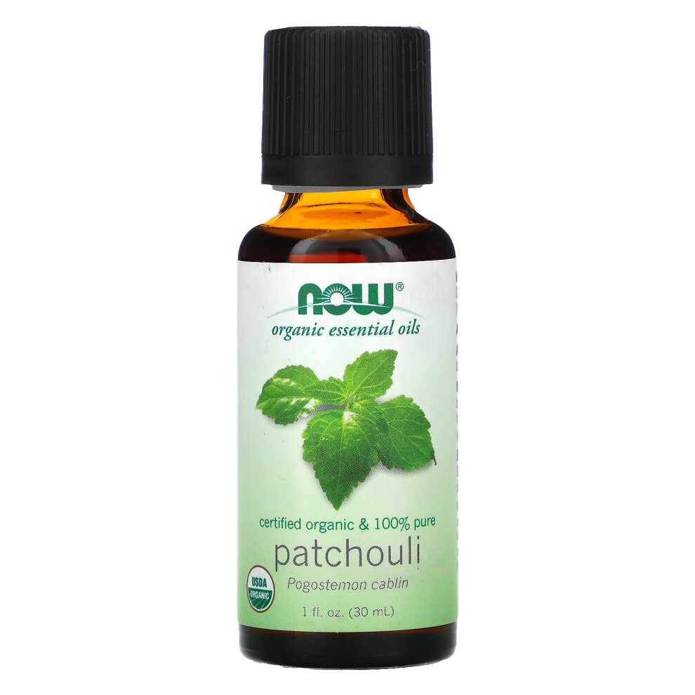 Now Foods , Organic Essential Oils, Patchouli, 1 Fl Oz (30 Ml)