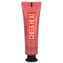 Maybelline, Cheek Heat, Schimmer-Gel-Creme-Blush, 15 Nude Burn, 0,27 fl oz (8 ml)