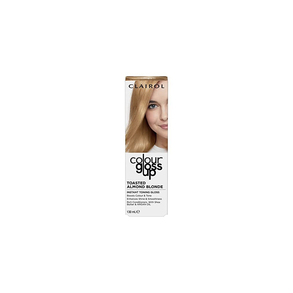 Clairol Colour Gloss Up, Temporary Colour Gloss, Toasted Almond Blonde, 130ml