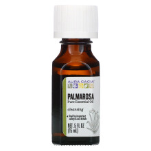 Aura Cacia, Reines Ätherisches Öl, Palmarosa, 0,5 fl oz (15 ml)
