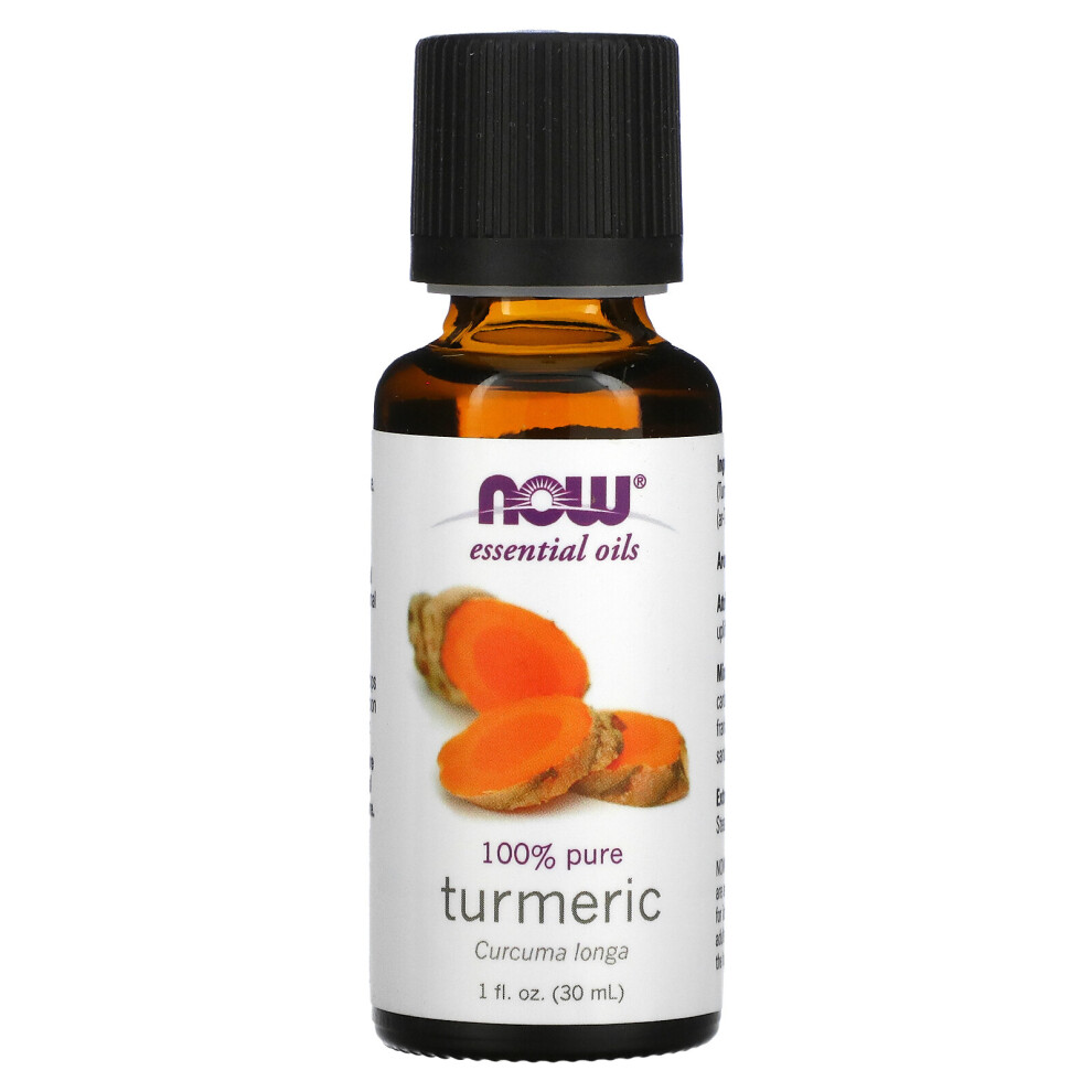 NOW Foods, Essential Oils, Turmeric, 1 fl oz (30 ml)