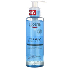Eucerin, Gel Nettoyant Hydratant + Acide Hyaluronique, 6,8 fl oz (200 ml)