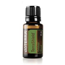 doTERRA TerraShield Essential Oil Repellent/Out Door Blend - Outdoor Protection, Natural Barrier From Insects 15ml