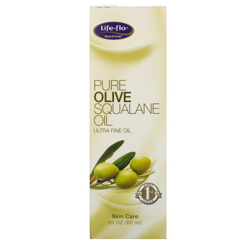 Life-flo, Reines Oliven-Squalan-Öl, 2 fl oz (59 ml) 1