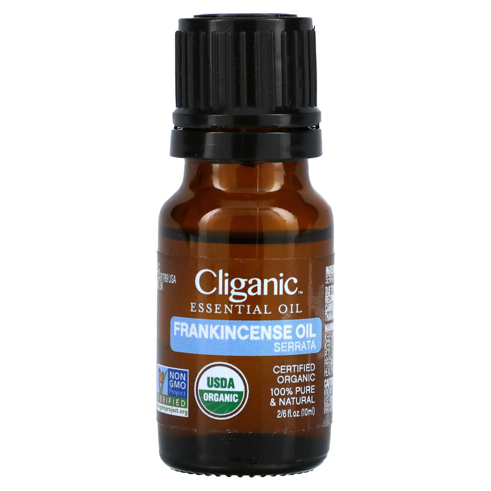 Cliganic, 100% Pure Essential Oil, Frankincense, 0.33 fl oz (10 ml)