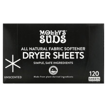 Molly's Suds, Trocknertücher, Geruchlos, 120 Blätter