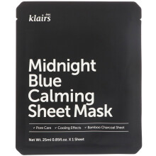 Beruhigender Stoffmaske BLAU MITTERNACHT 25 ml