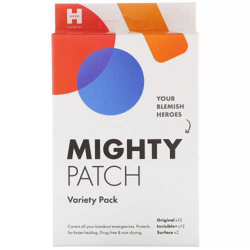 Hero Cosmetics, Mighty Patch, Sortimentspackung, 26 Pflaster