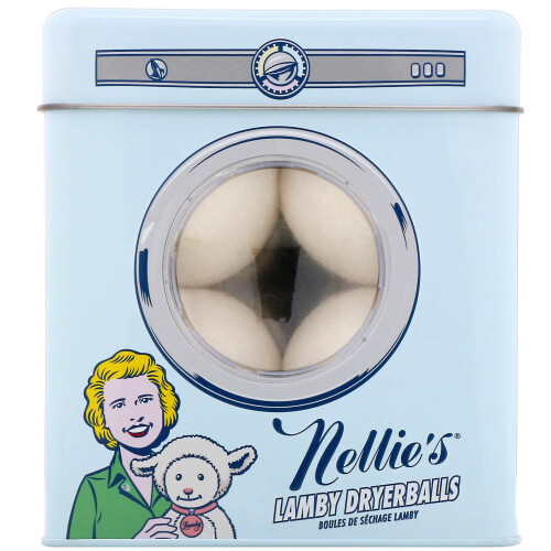 Nellie's, Lämmchen Trocknerbälle, 4er Pack