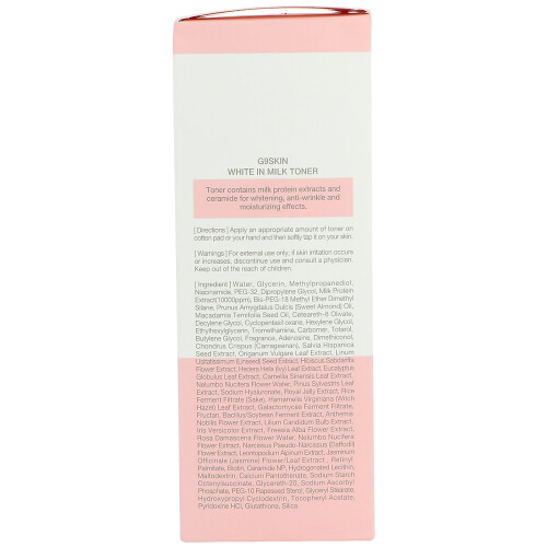 G9skin, Λευκό Σữa Τονέρ, 10.14 fl oz (300 ml) 2