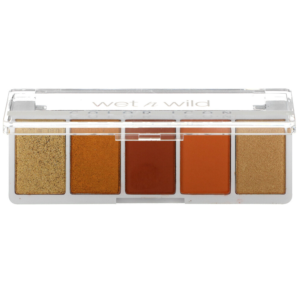 Wet n Wild, Color Icon, 5-Pan Shadow Palette, Sundaze, 0.21 oz (6 g)