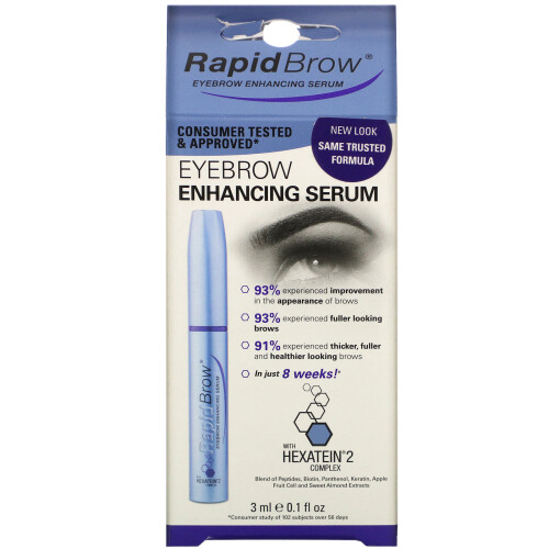 RapidLash RapidLash, Eyebrow Enhancing Serum, 0.1 fl oz (3 ml) 1