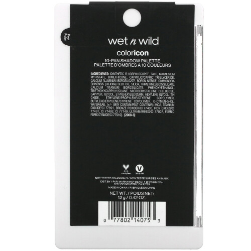 Wet n Wild Wet N Wild Wnw Eyeshadow 10 Palette 1114075e 2