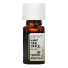 Aura Cacia, Reines Ätherisches Öl, Ylang Ylang III, 0,25 fl oz (7,4 ml)