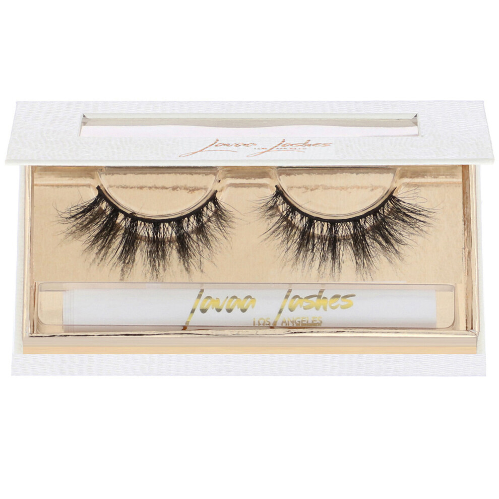 Lavaa Lashes , Devilish, 3D Mink False Eyelashes, 1 Pair