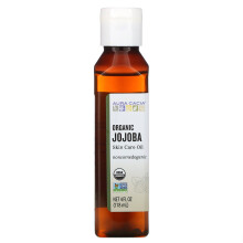 Aura Cacia, Bio, Hautpflegeöl, Jojoba, 4 fl oz (118 ml)