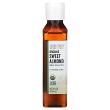 Aura Cacia, Bio, Hautpflegeöl, Süße Mandel, 4 fl oz (118 ml)