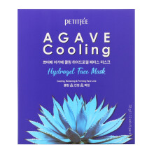 Petitfee, Agave Cooling Hydrogel Καλθέντος Μάσκα Προσώπου, 5 Sheets, 1.12 oz (32 g) Each