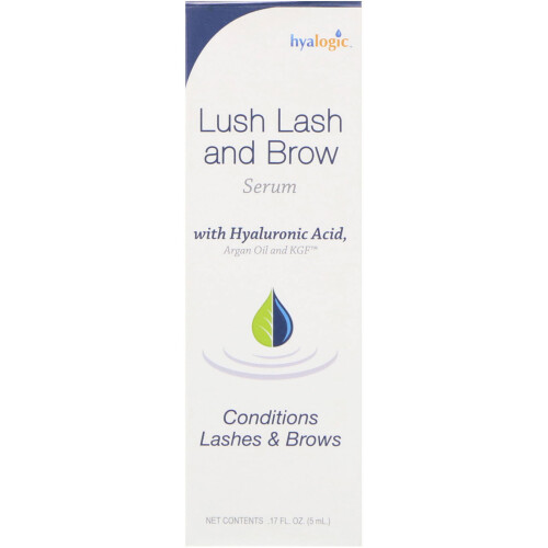 Hyalogic, Lush Lash and Brow Serum, .17 fl oz (5 ml)
