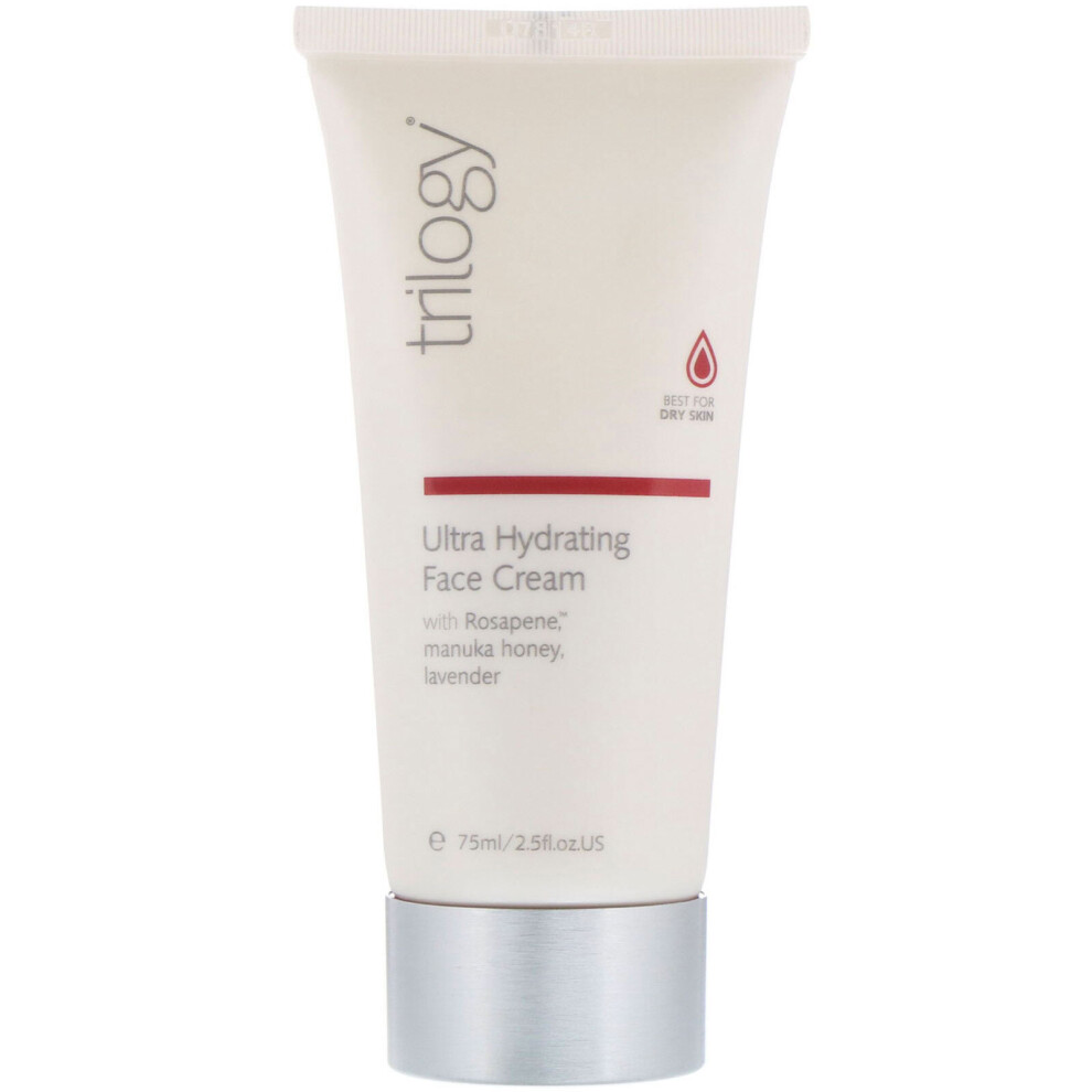 Trilogy , Ultra Hydrating Face Cream, 2.5 Fl Oz (75 Ml)