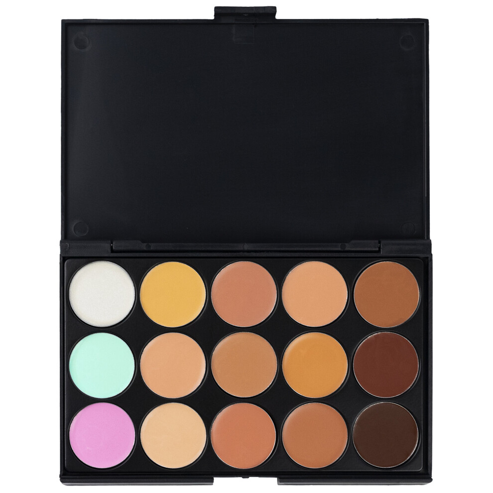 LaRoc 15 Shades Colour Concealer Contour Makeup Palette Kit Make Up Set