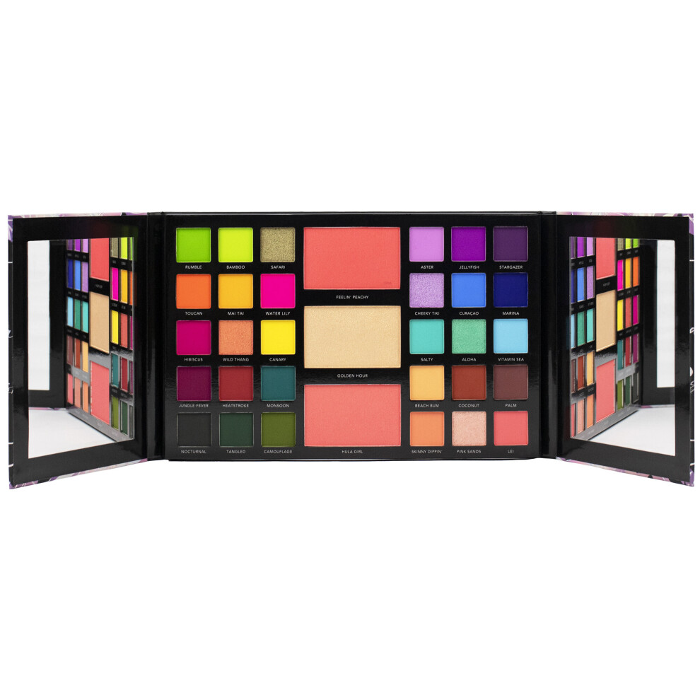 Hybrid Eyeshadow/Makeup Palette, Matte & Shimmer
