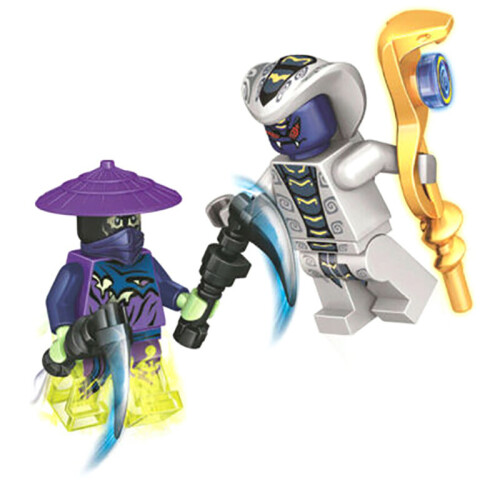 Ninjago Mini Figures Kai Jay Sensei Wu Master Building Blocks Jouets 2